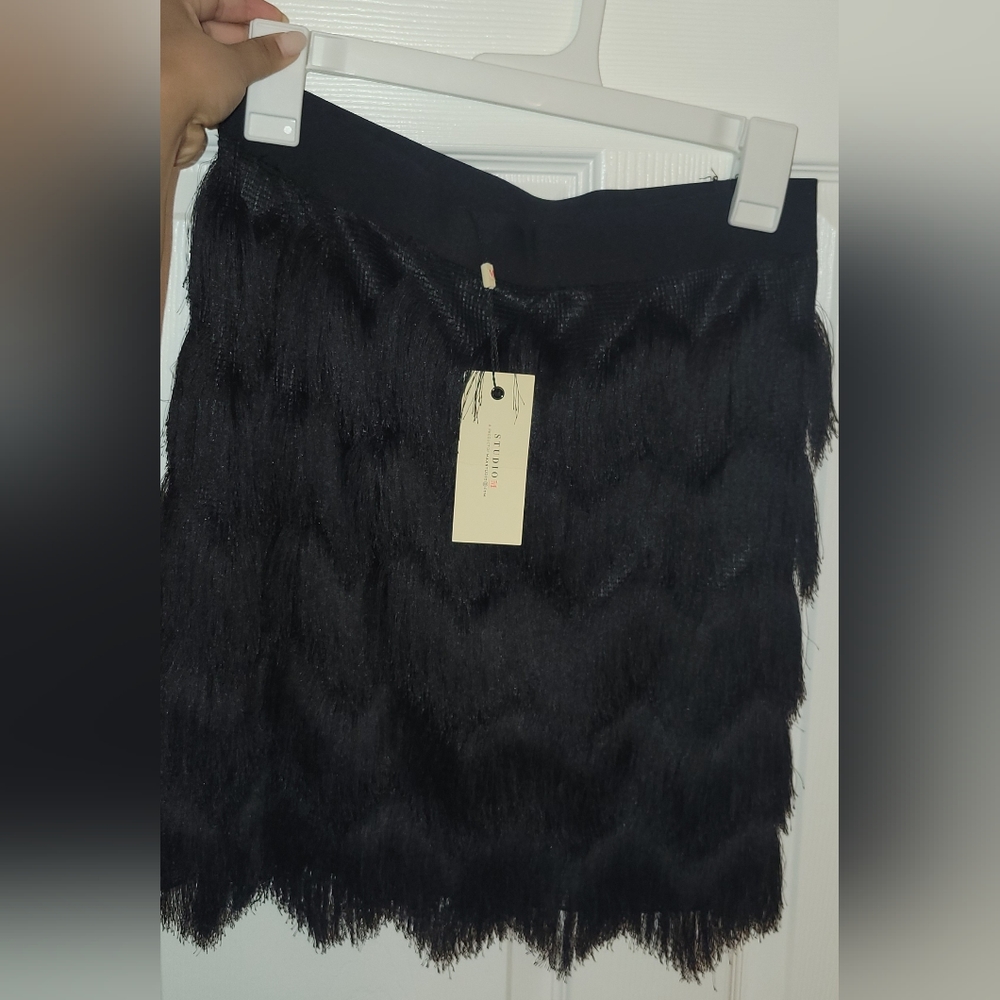 Fringe skirt